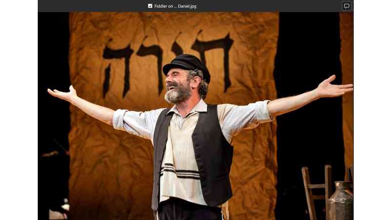 Upcoming Event:  🧑‍🎨🎶 Internationally acclaimed Fiddler on the Roof in Yiddish with English subtitles Makes Canadian Debut  