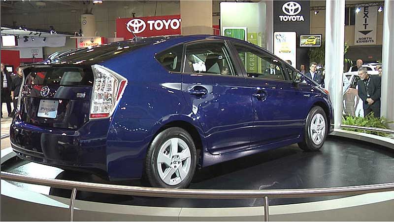 🚗 2009 Canadian International AutoShow. 2010 Toyota Prius Hybrid Canadian Premiere